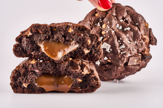 Stuffed Salted Caramel Cookie Box of 5