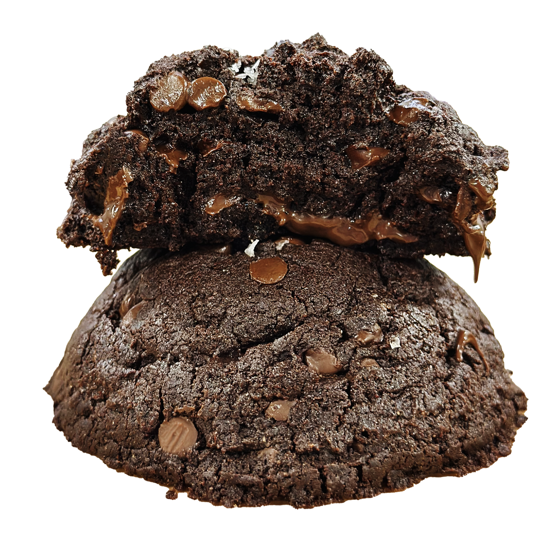 Vegan Double Chocolate Sea Salt Cookie Box of 5 - Snackmagic