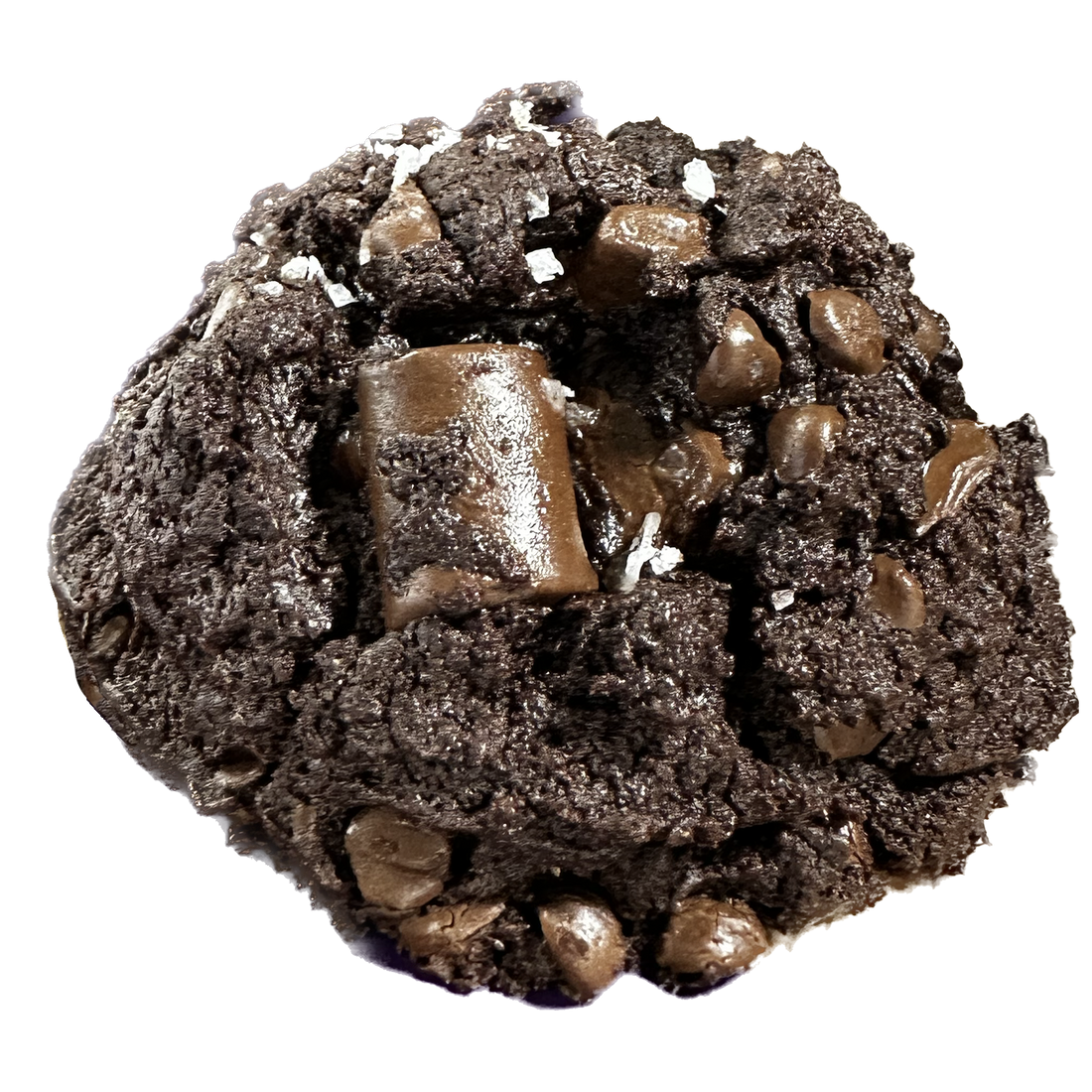 Vegan Double Chocolate Sea Salt Cookie Box of 5 - Snackmagic